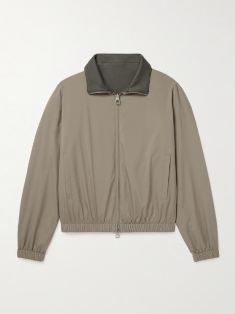 Loro Piana Reversible Windmate® Storm System® Shell and Cashmere Bomber Jacket