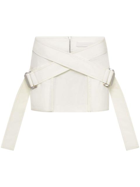 Dion Lee belted pocket miniskirt