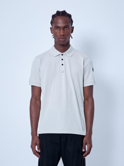 Moncler Polo Shirt with Sleeve Logo Patch