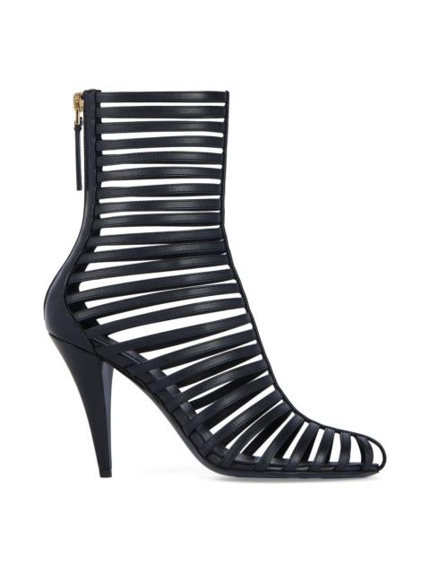 Givenchy Women's Cage Ankle Boots in Leather - Black