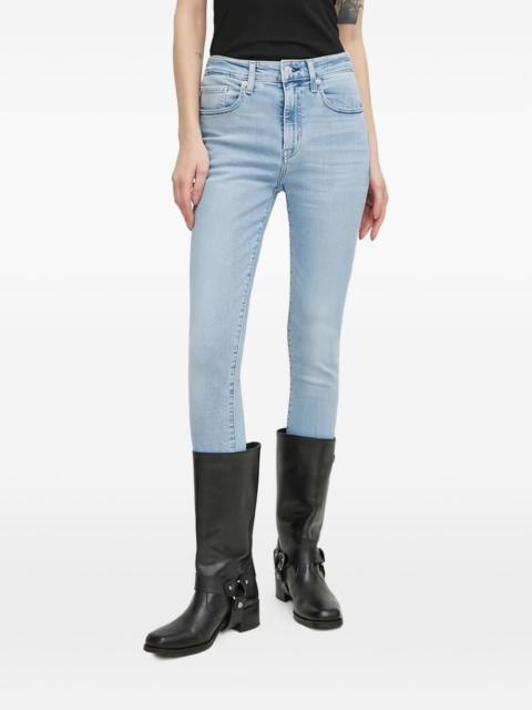 Levi's 721 raw-cut skinny-cut jeans