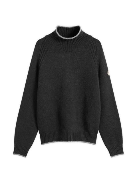 Moncler Moncler Alpaca Wool Roll Neck Jumper