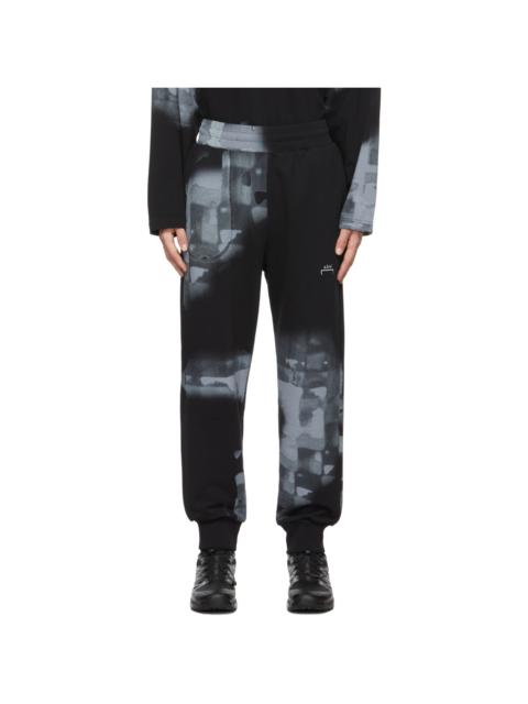 A-COLD-WALL* Black Brush Stroke Lounge Pants