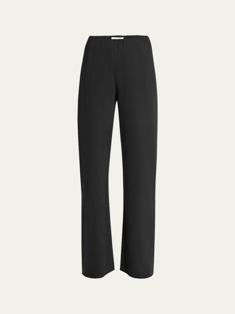Vince High-Waist Cotton Bias Pants