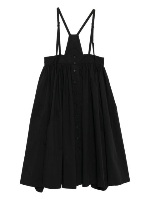 Yohji Yamamoto Ta/pe suspender skirt