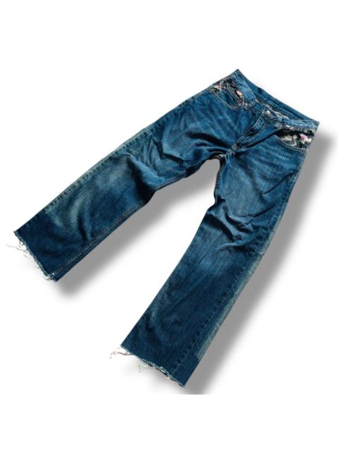 Other Designers Japanese Brand - Karakuri Pattern Yakuza Mafia Japan Denim Jeans