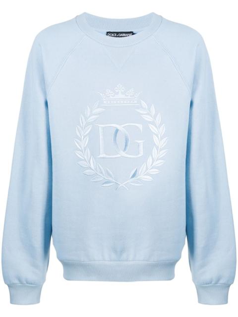 Dolce & Gabbana embroidered-logo sweatshirt