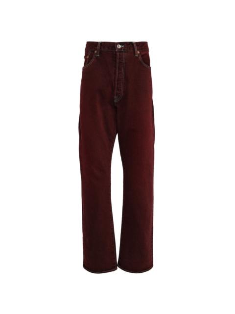 doublet straight-leg jeans