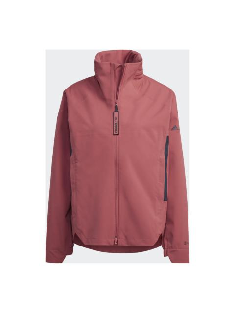 (WMNS) adidas Terrex Jackets 'Burgundy' HG6025