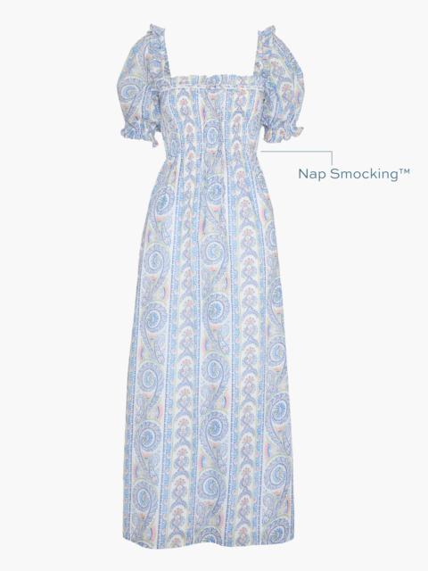 Hill House Home The Scarlett Nap Dress - Blue Corsica Paisley