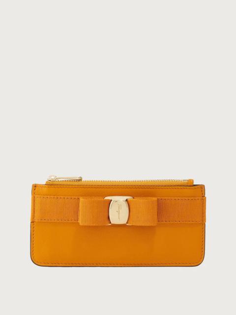 FERRAGAMO VARA BOW CREDIT CARD HOLDER