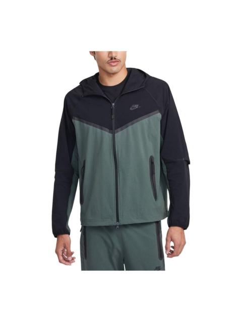 Nike Nike Tech Windrunner Woven Full-Zip Jacket 'Vintage Green Black' HM7151-338