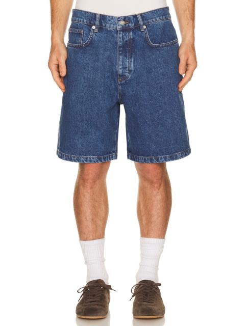 SIMKHAI Lorcan Denim Shorts