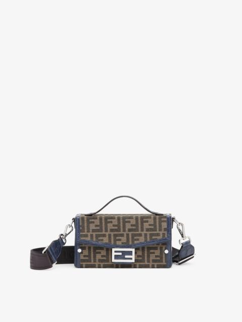 Fendi - Soft Trunk FF Fabric Baguette Brown