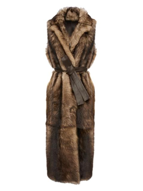 Yves Salomon Toscana shearling coat