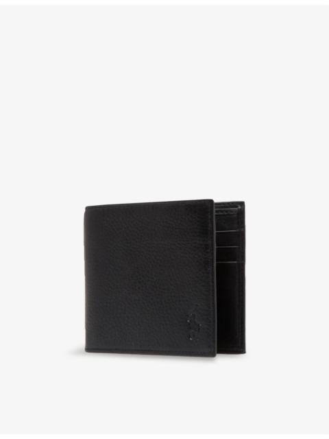 Polo Ralph Lauren Pony-embossed pebbled leather billfold wallet