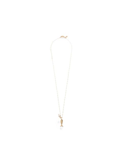 kate spade Summer Daze fish-motif necklace