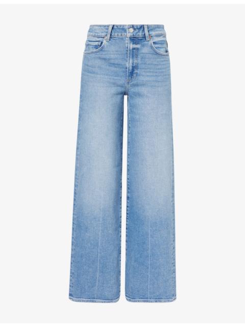 PAIGE Sasha Wide-Leg Denim Jeans