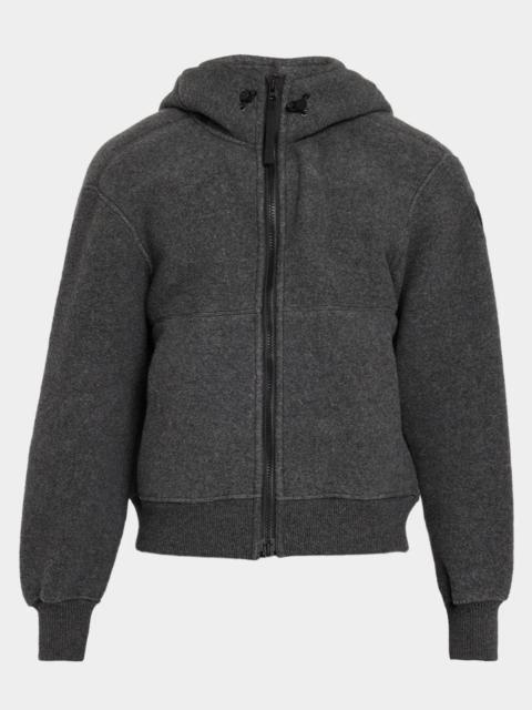 Canada Goose Men's Chilliwack Fleece Hooded Bomber Jacket