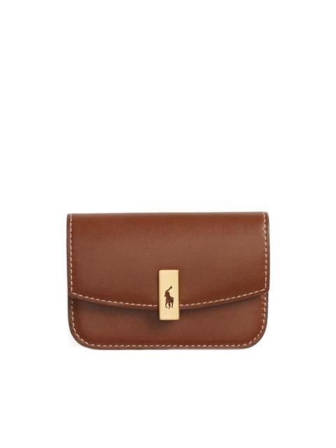 Polo Ralph Lauren logo-plaque leather wallet