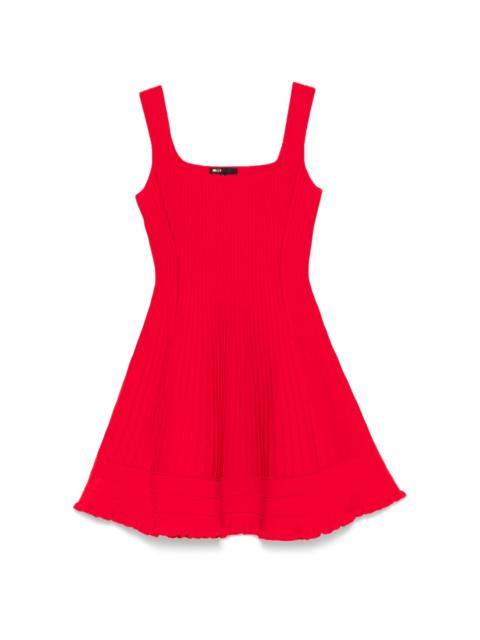 maje knitted mini dress