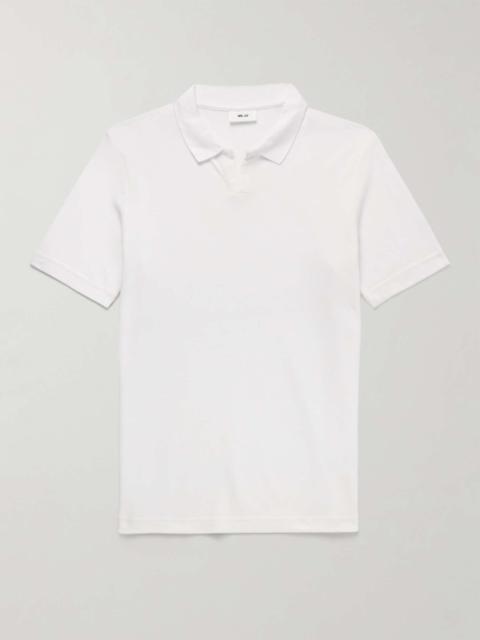 NN07 Paul 3462 Organic Cotton and Lyocell-Blend Piqué Polo Shirt