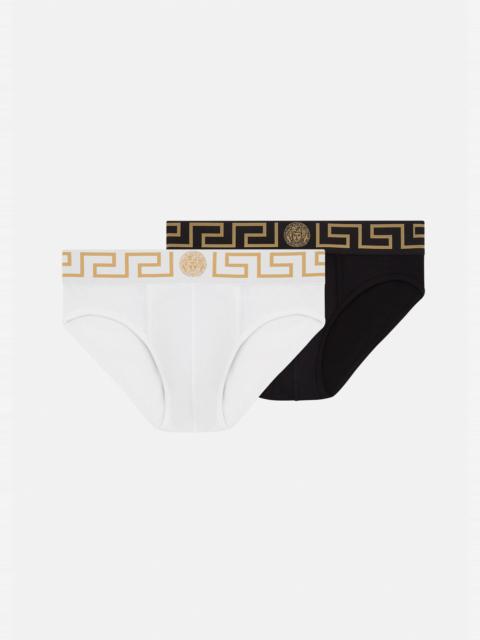 Greca Border Briefs Bi-Pack