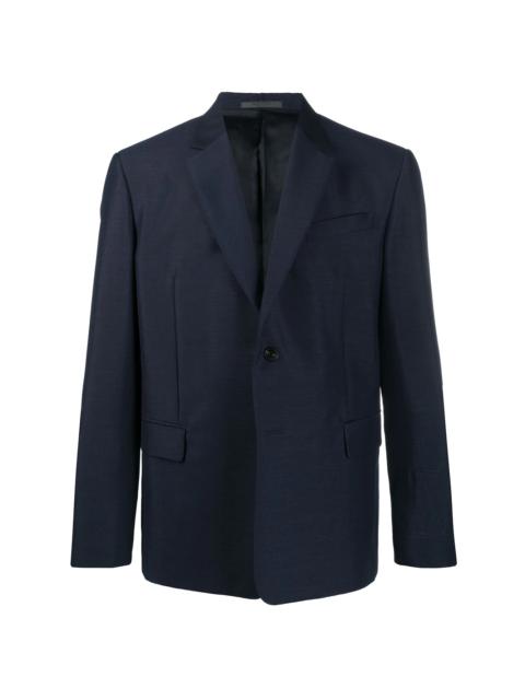 single-breasted blazer