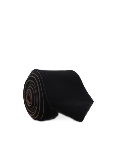 GIORGIO ARMANI velvet tie