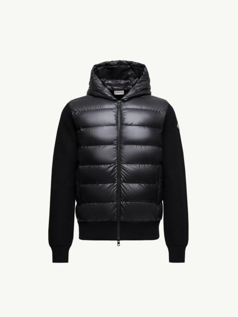 Moncler Padded Wool Zip-Up Hoodie