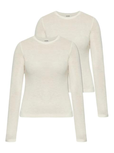 Jil Sander long-sleeves tops (pack of two)