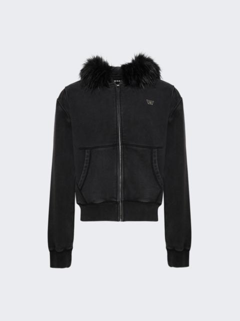 MISBHV Teddy Fur Hoodie Black