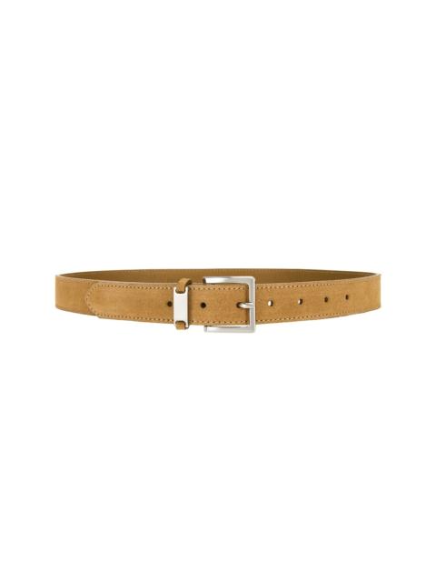FRAME The Suede Square Buckle Belt
