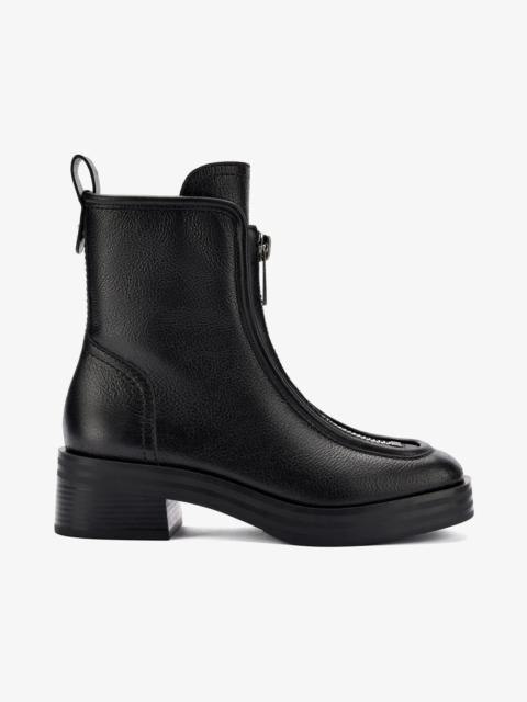 Larroudé Nicole Lo Boot In Black Leather