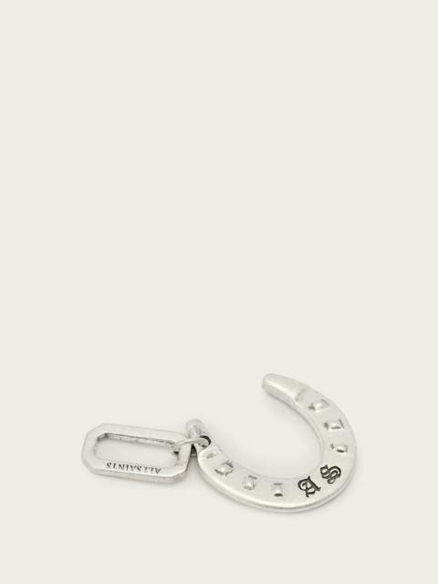 ALLSAINTS SMALL HORSESHOE STERLING SILVER PENDANT CHARM
