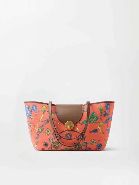 VERSACE Vivian Printed Small Canvas Tote