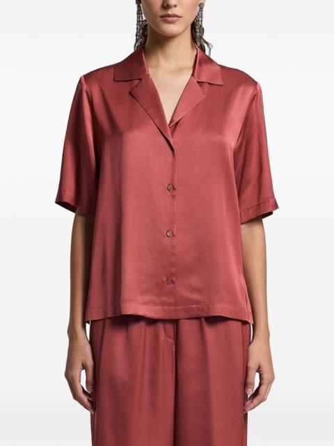 PESERICO buttoned short-sleeve shirt