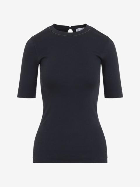 Brunello Cucinelli monili-trim short-sleeve T-shirt