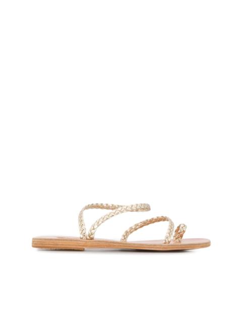 ANCIENT GREEK SANDALS Eleftheria braided sandals