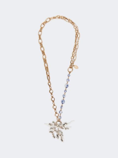 WEEKEND Max Mara Metallic and ceramic chain necklace - GOLD