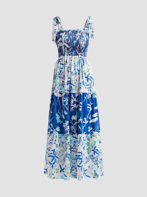 Lilly Pulitzer Women's Athyn Smocked Maxi Dress - Resort White Sea