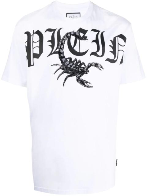 PHILIPP PLEIN Scorpion print T-shirt