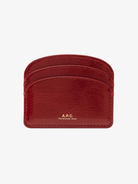 A.P.C. DEMI-LUNE CARDHOLDER