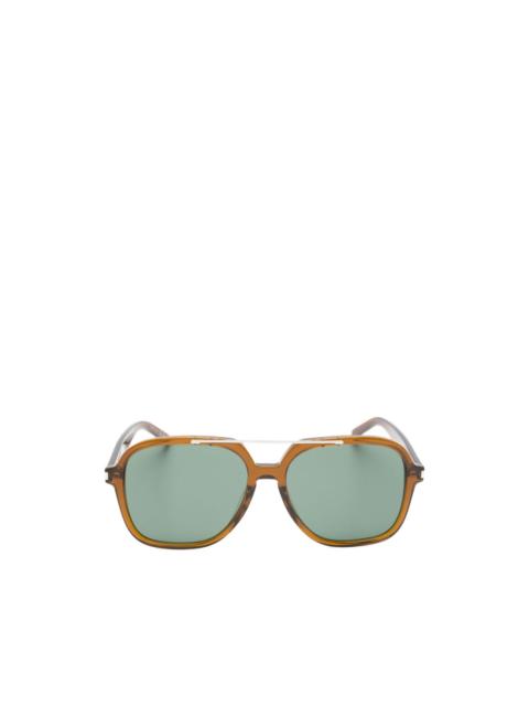 SAINT LAURENT SL 545 geometric-frame sunglasses