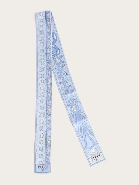 PUCCI ANGOLI AND SOLEIL PRINT SILK TWILL SCARF