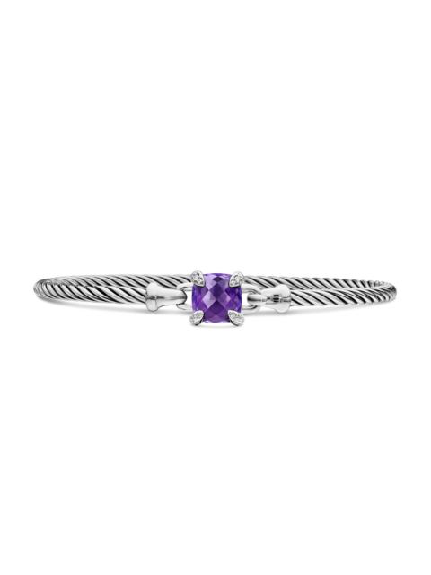DAVID YURMAN Women's Chatelaine Bracelet in Sterling Silver - Amethyst