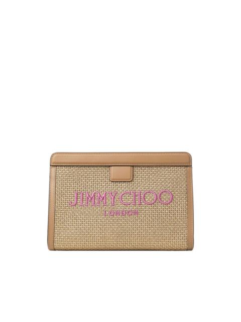 JIMMY CHOO Avenue clutch bag
