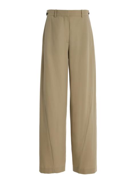 The Row Elowyn Virgin Wool Straight-Leg Pant neutral