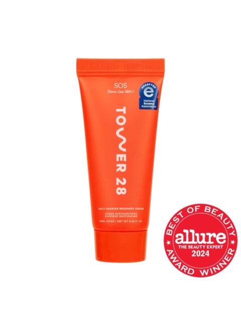 Tower 28 Beauty SOS Daily Skin Barrier Redness Recovery Moisturizer