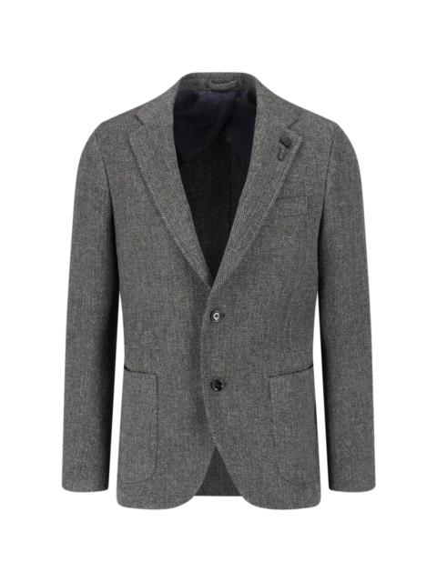 LARDINI SINGLE-BREASTED BLAZER
